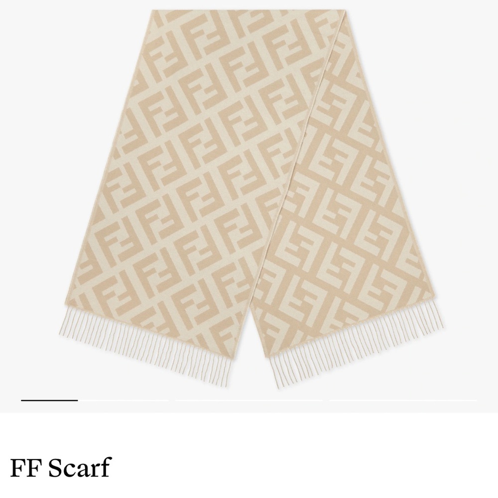 New Fendi Cashmere Scarf